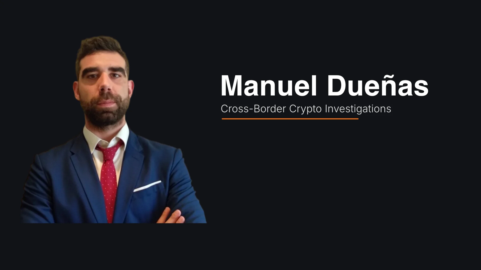 Manuel Dueñas discusses blockchain forensics, crypto fraud investigations and digital asset recovery challenges in an interview with CryptoMegaphone