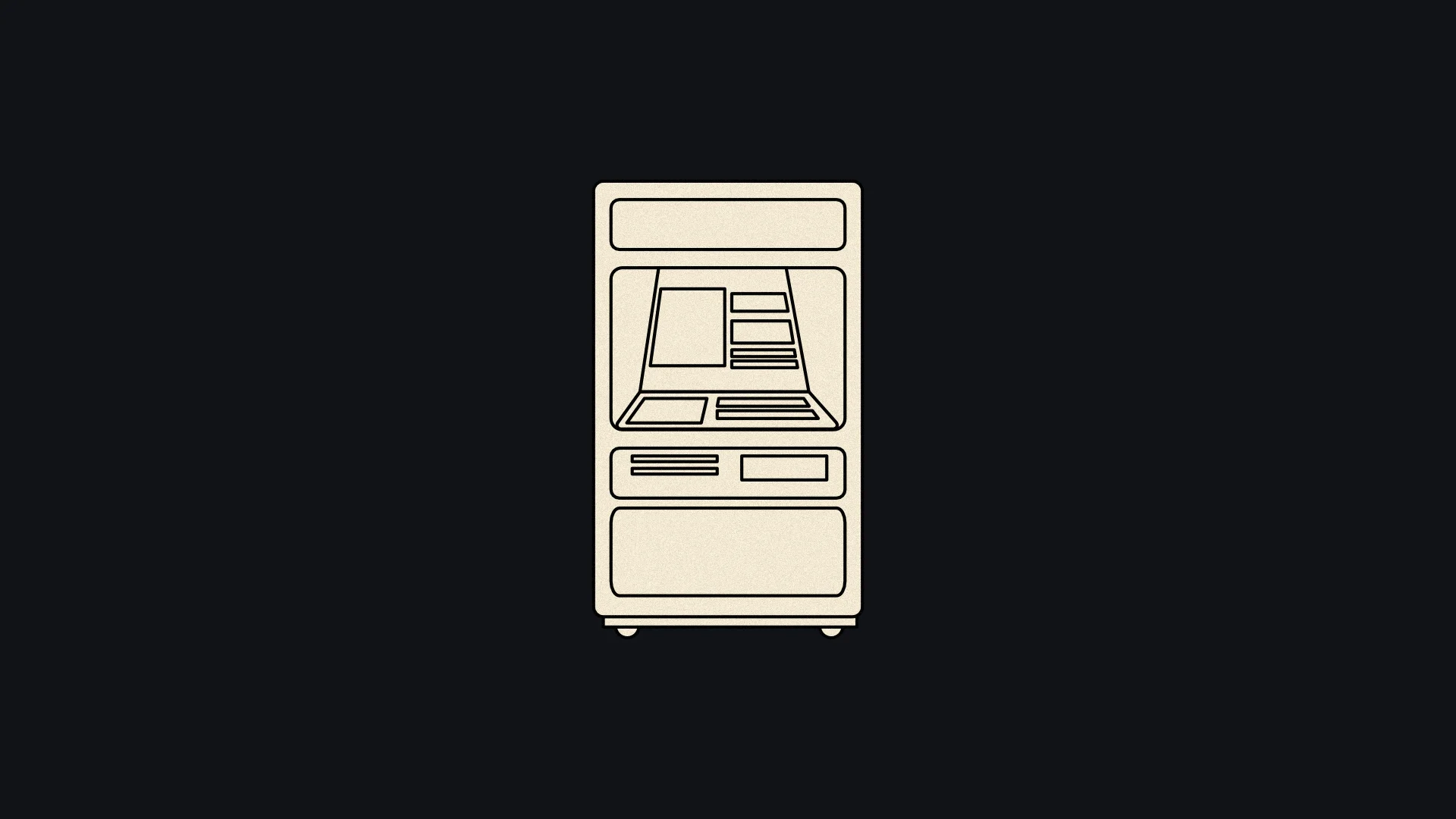 Crypto ATM surrounded by regulatory documents representing California's emerging supervisory framework for digital asset kiosks