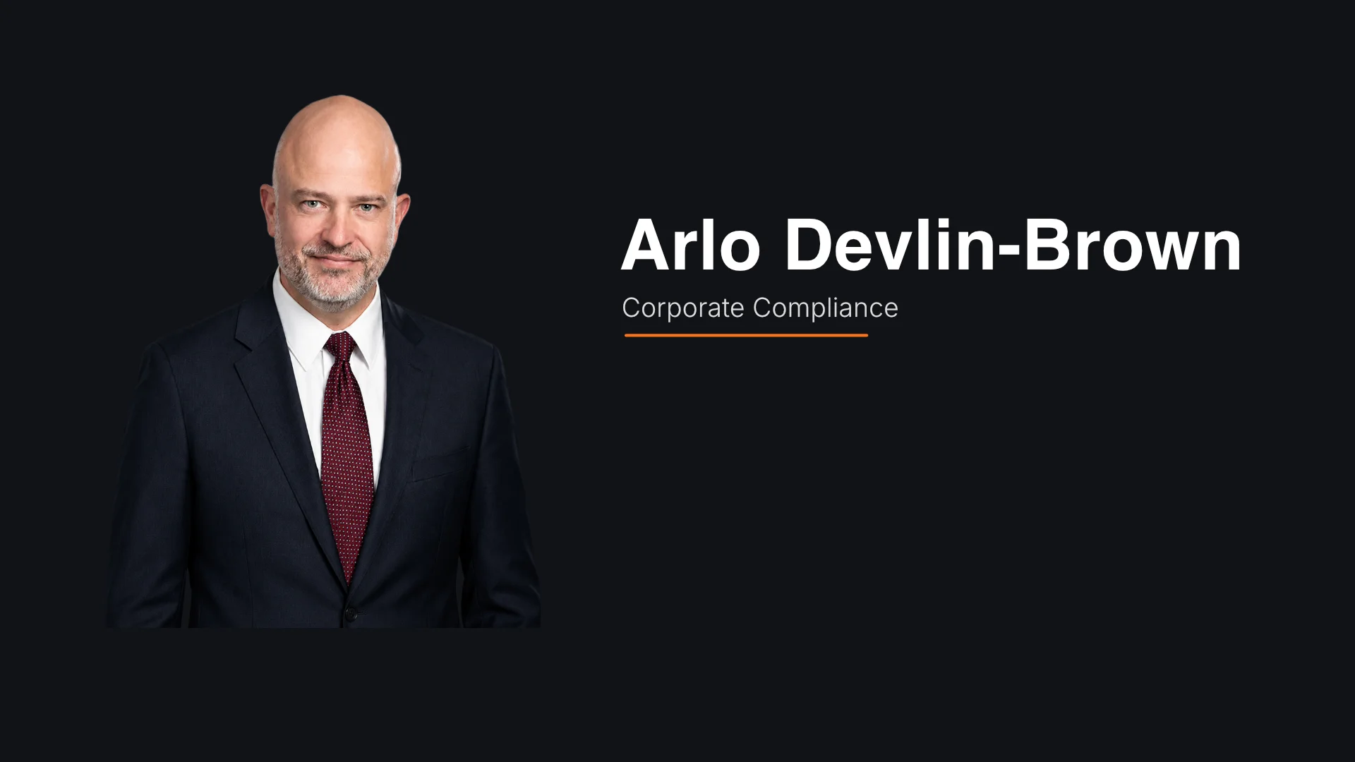Arlo Devlin-Brown discussing corporate compliance in a CryptoMegaphone interview