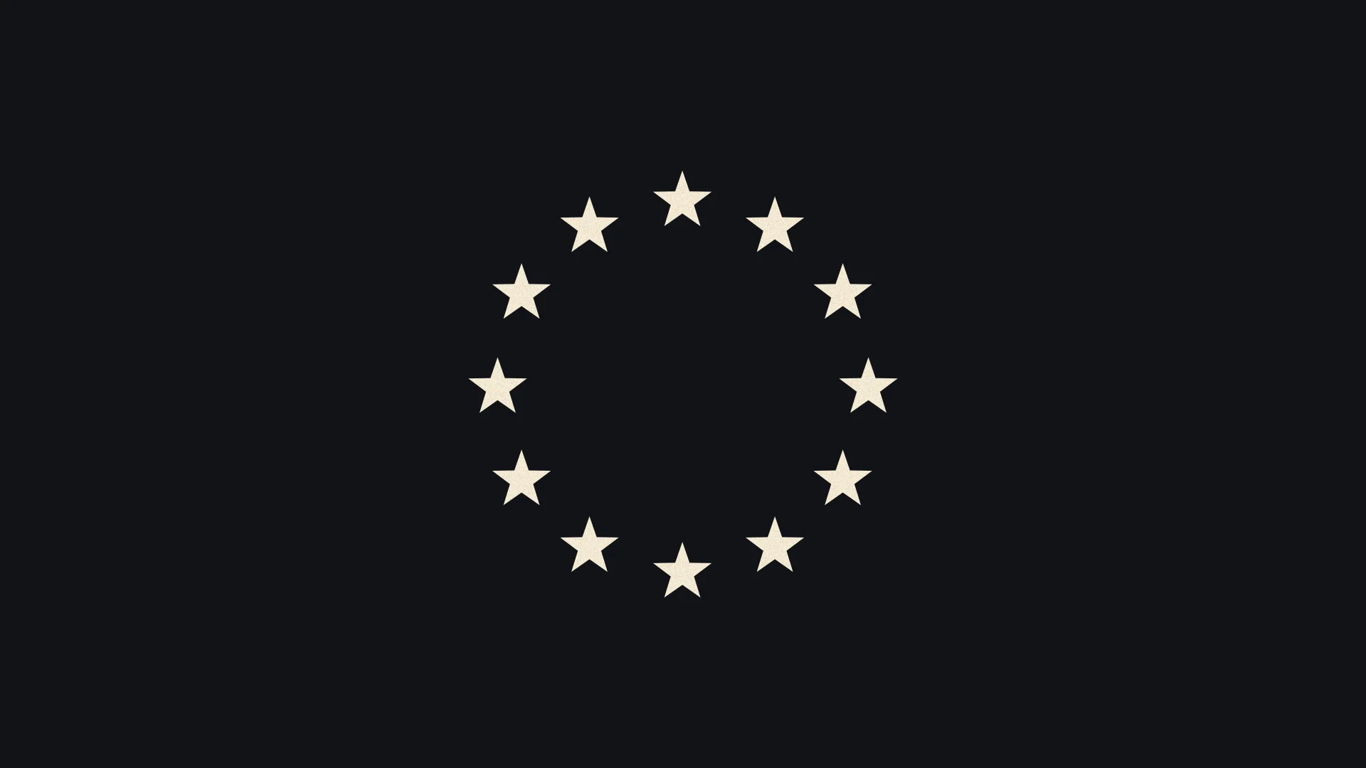Illustration featuring the European Union stars representing the EU's addition of HTX to its Russia sanctions regulation