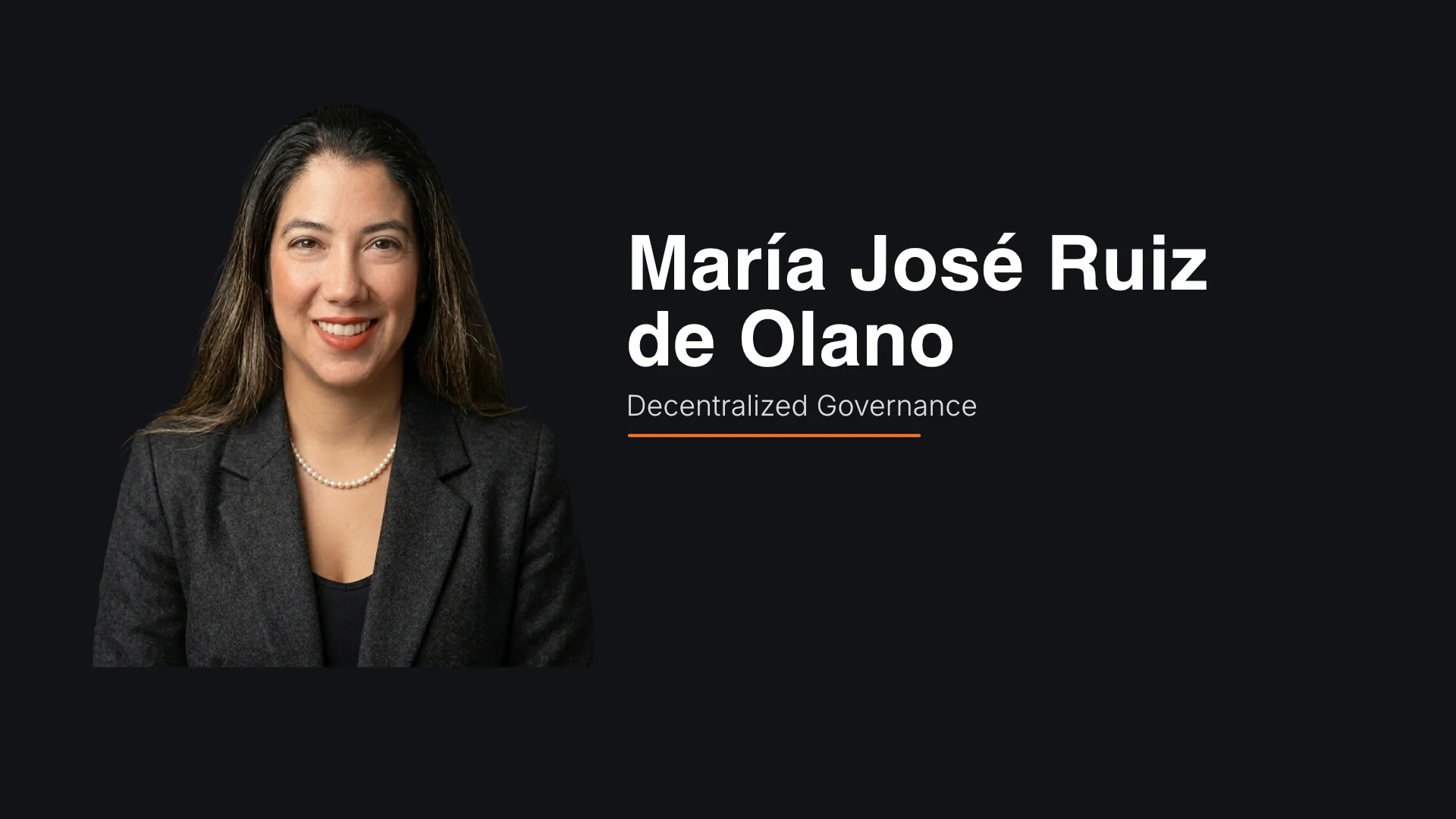 llustration of María José Ruiz de Olano for a CryptoMegaphone interview on decentralized governance