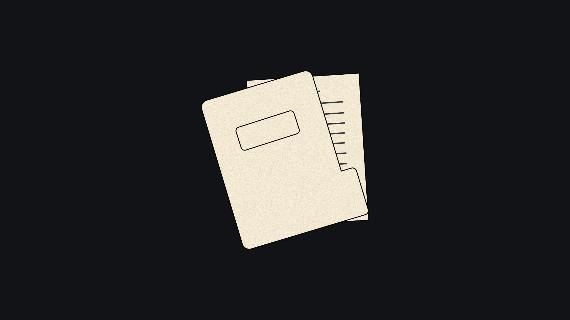 Illustration of financial documents representing Tether's Q2 2026 reserves report