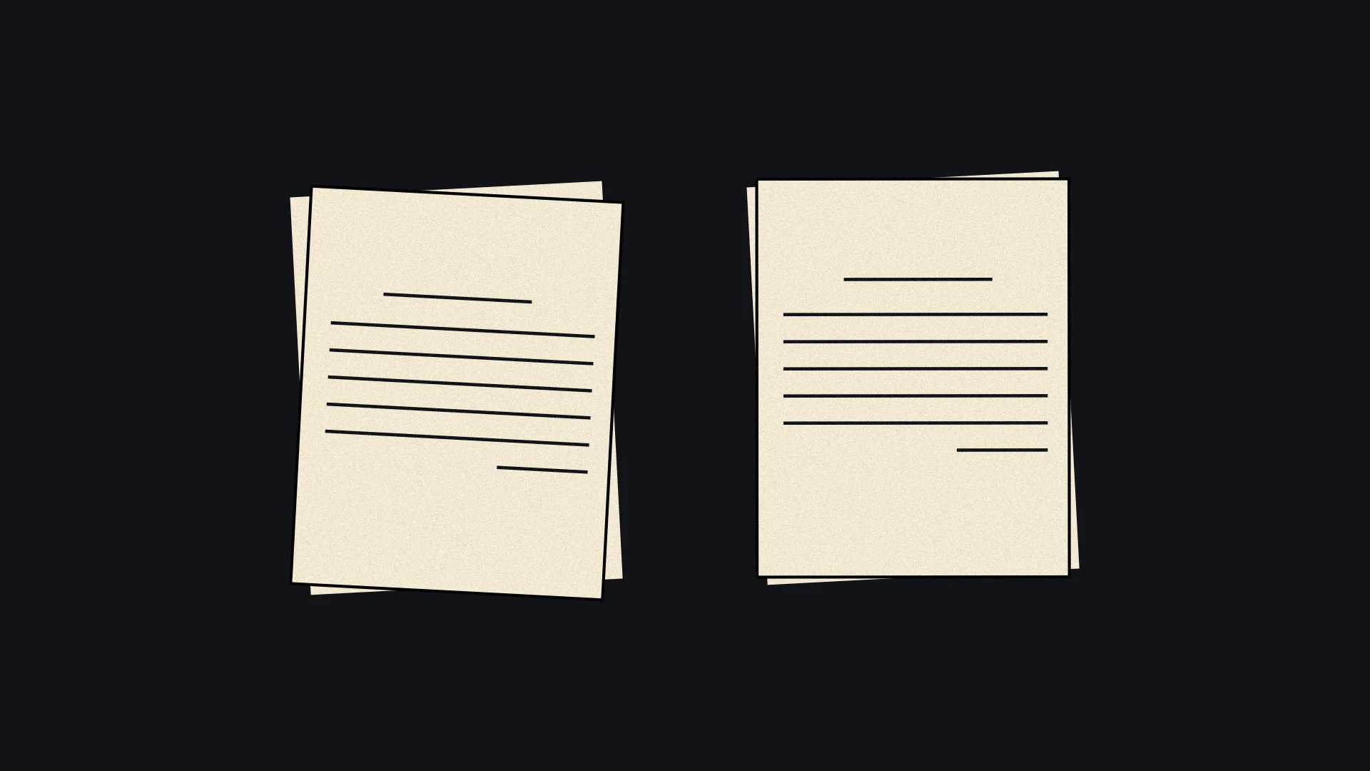 Illustration of stacked regulatory documents representing SEC allegations involving false adviser filings